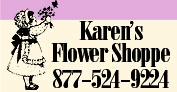 Karen's Flower Shoppe Logo